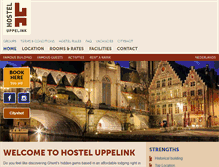 Tablet Screenshot of hosteluppelink.com